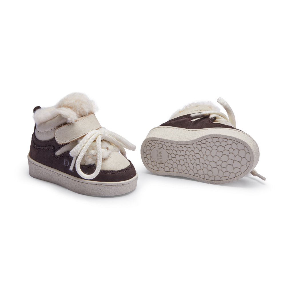 Kicco Sneakers | Dark Brown Nubuck