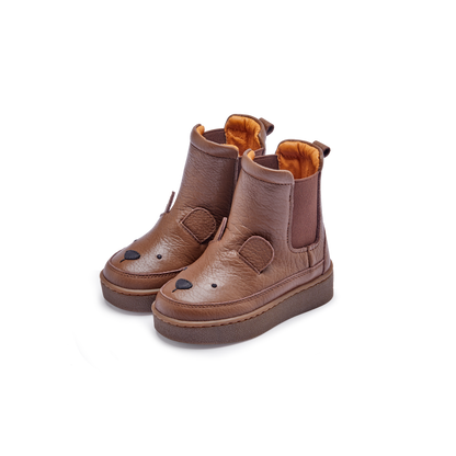 Thudo Classic Boots | Bear | Cognac Leather