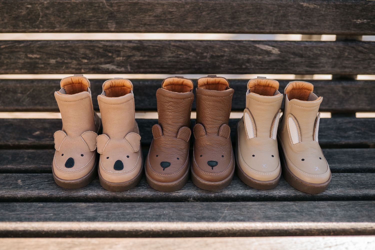 Thudo Classic Boots | Bear | Cognac Leather