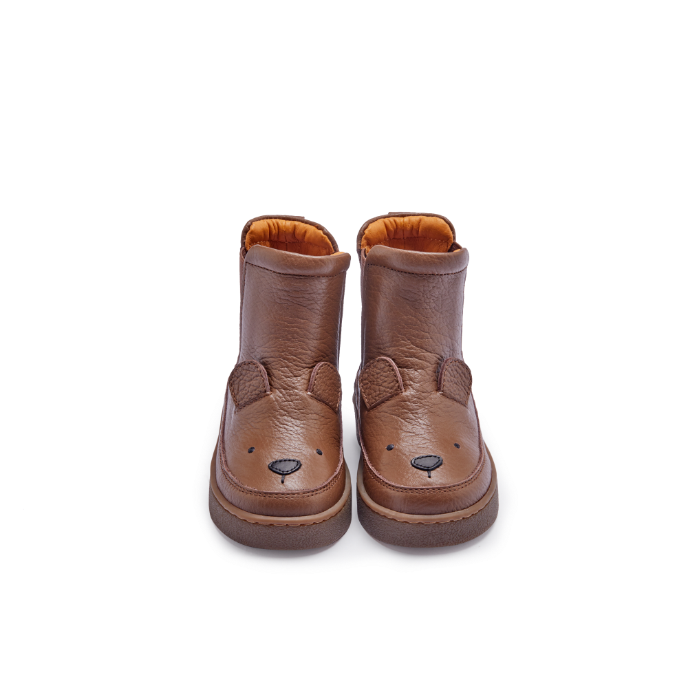 Thudo Classic Boots | Bear | Cognac Leather