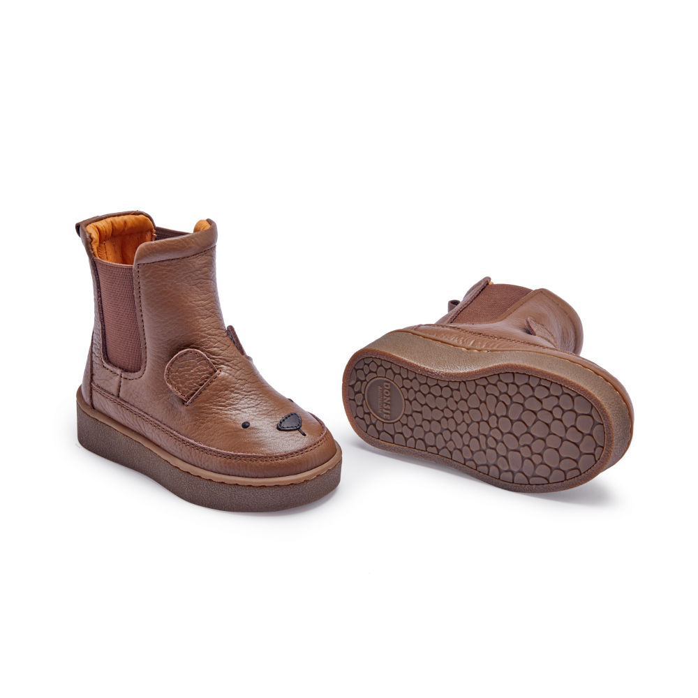 Thudo Classic Boots | Bear | Cognac Leather
