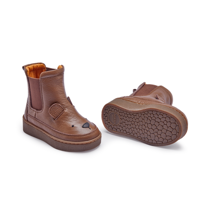 Thudo Classic Boots | Bear | Cognac Leather