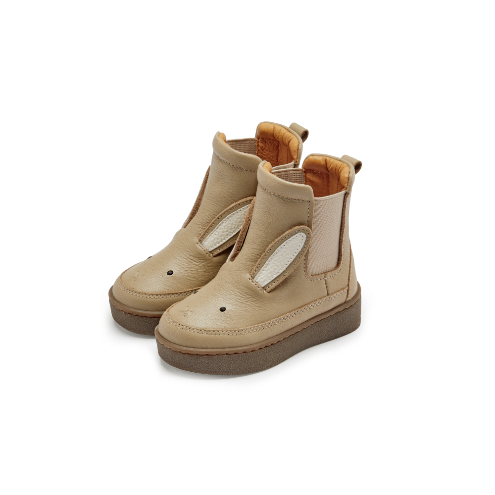 Thudo Classic Boots | Bunny | Taupe Leather