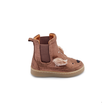 Eladi Boots | Deer | Bronze Metallic Leather
