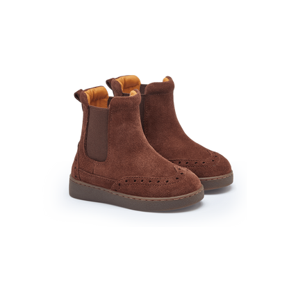 Lesmer Boots | Burgundy Suede