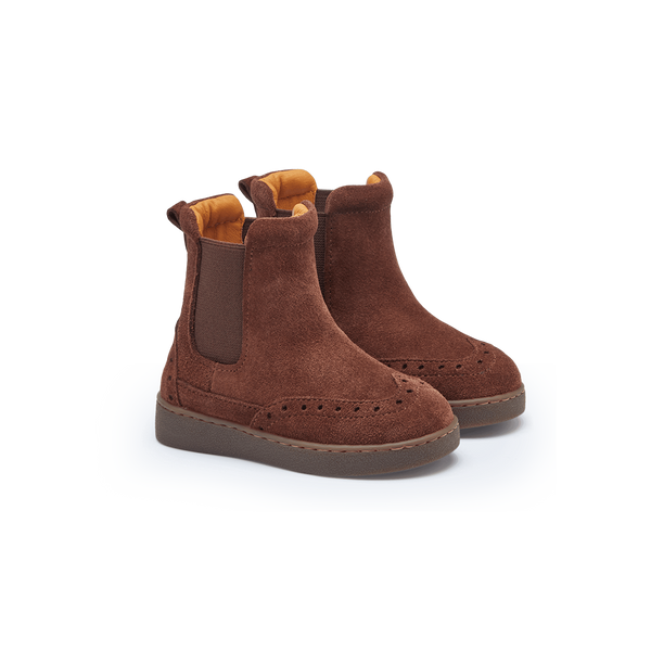 Lesmer Boots | Burgundy Suede