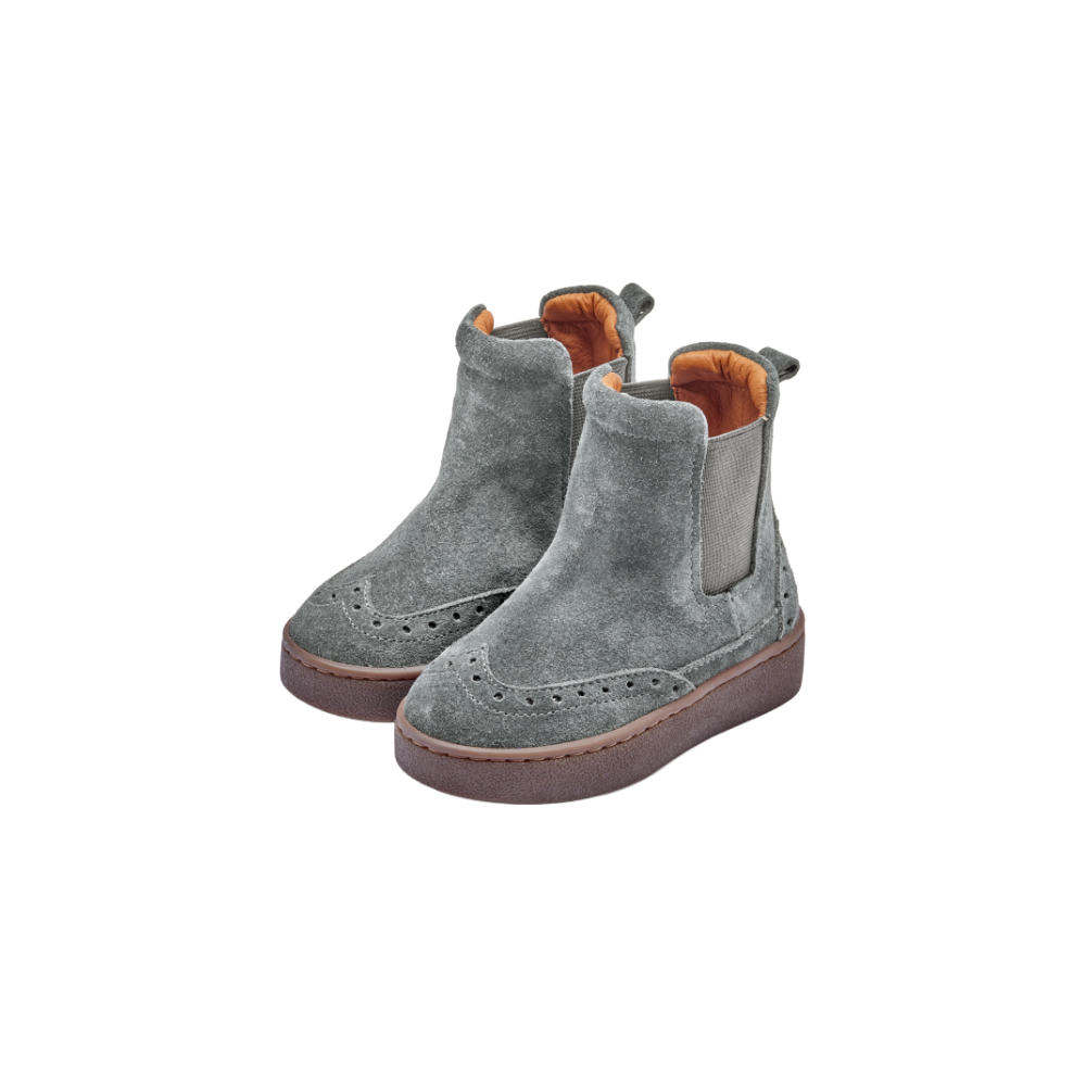Lesmer Boots | Ice Blue Suede