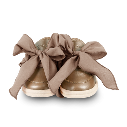 Niene Sneakers | Truffle Metallic Nubuck