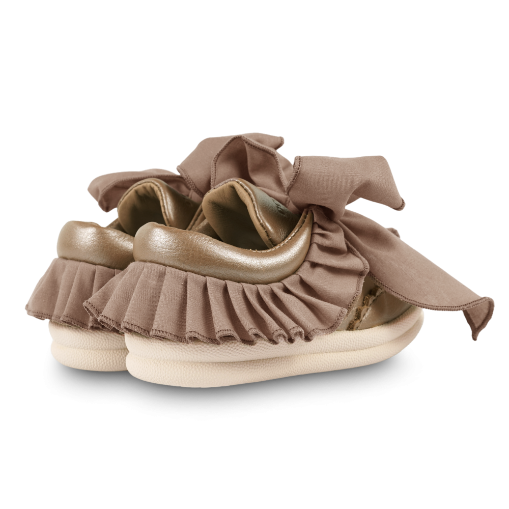 Niene Sneakers | Truffle Metallic Nubuck