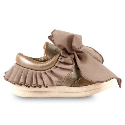 Niene Sneakers | Truffle Metallic Nubuck