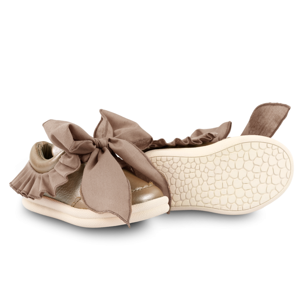 Niene Sneakers | Truffle Metallic Nubuck