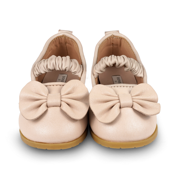 Sylah Ballerinas | Powder Metallic Nubuck