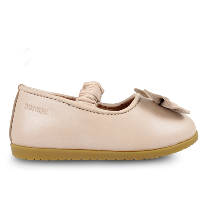 Sylah Ballerinas | Powder Metallic Nubuck