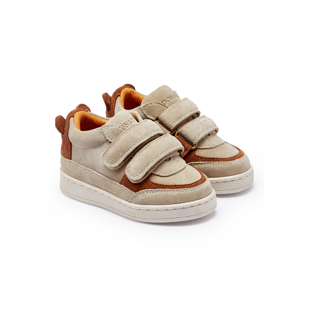 Pinou Sneakers | Bear | Taupe Suede