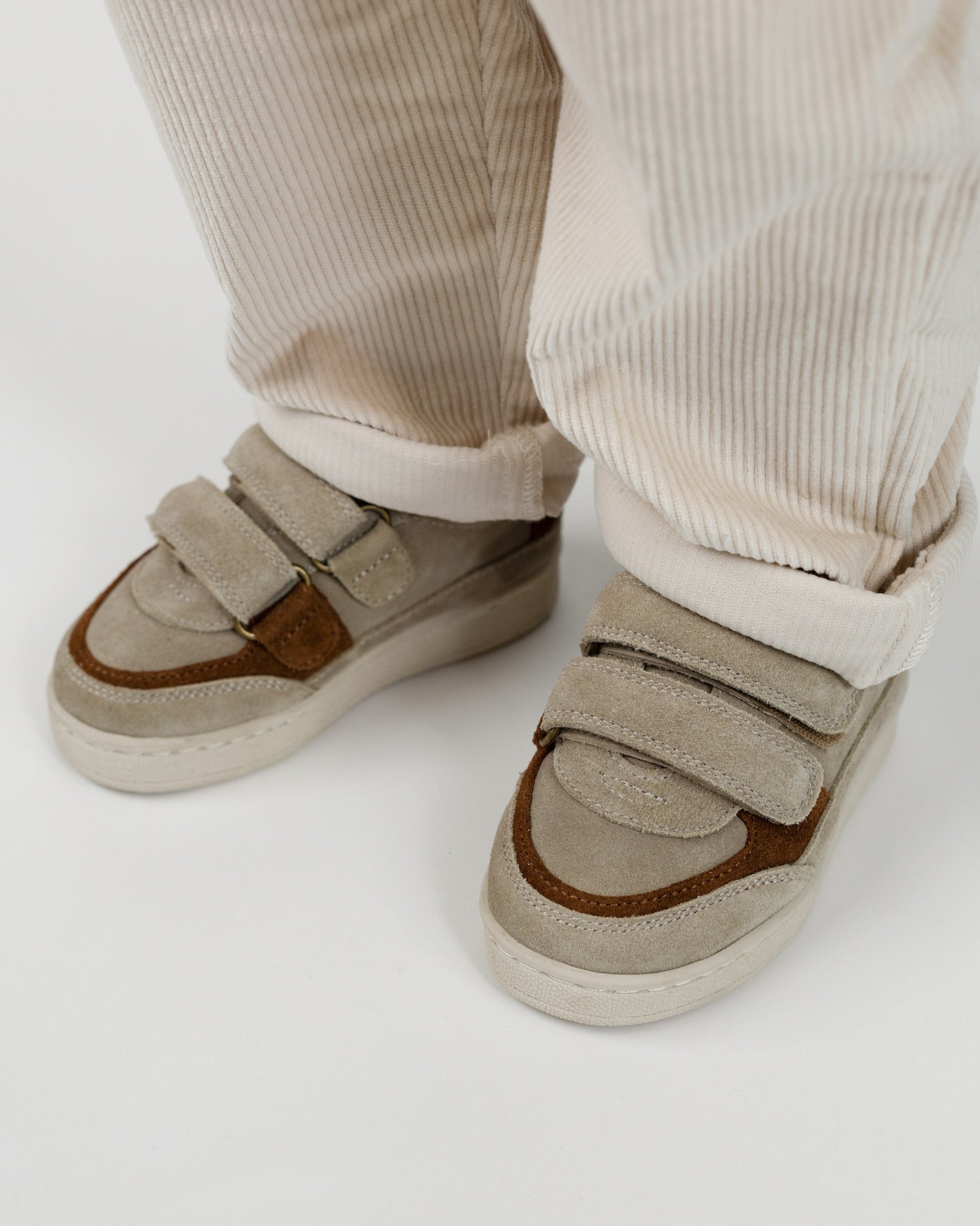 Pinou Sneakers | Bear | Taupe Suede