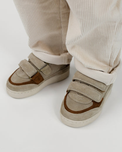 Pinou Sneakers | Bear | Taupe Suede