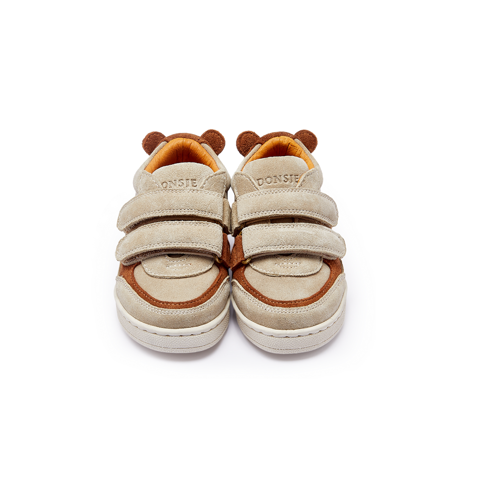 Pinou Sneakers | Bear | Taupe Suede