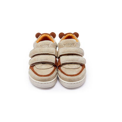 Pinou Sneakers | Bear | Taupe Suede