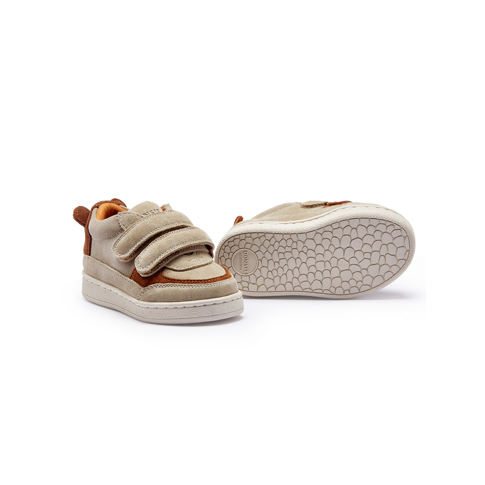 Pinou Sneakers | Bear | Taupe Suede