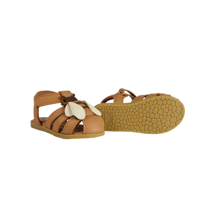 Thami Sky Sandals | Bee | Camel Classic Leather