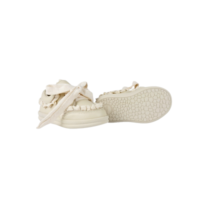 Wisel Sneakers | Cream Leather