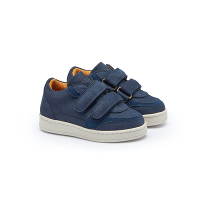Jeyo Sneakers | Navy Betting Leather