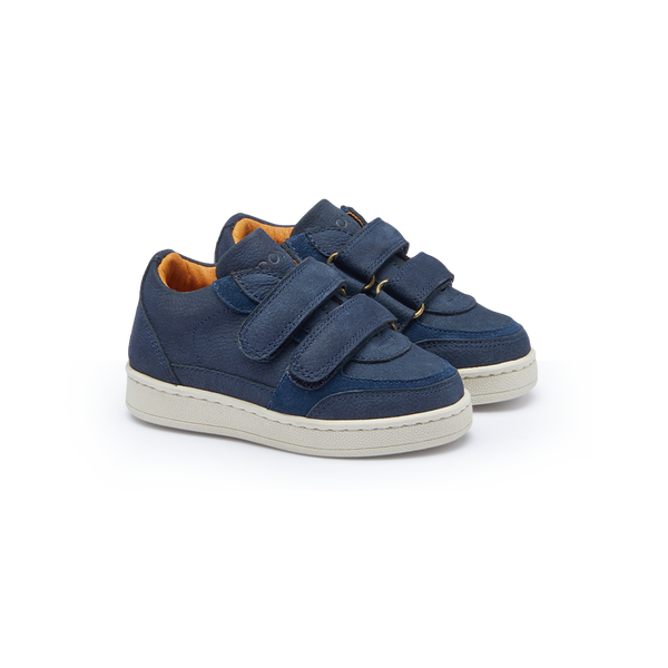 Jeyo Sneakers | Navy Betting Leather