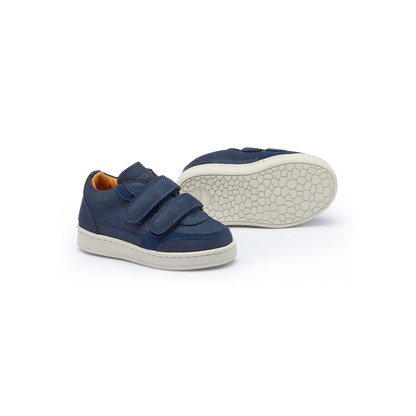 Jeyo Sneakers | Navy Betting Leather