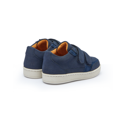 Jeyo Sneakers | Navy Betting Leather