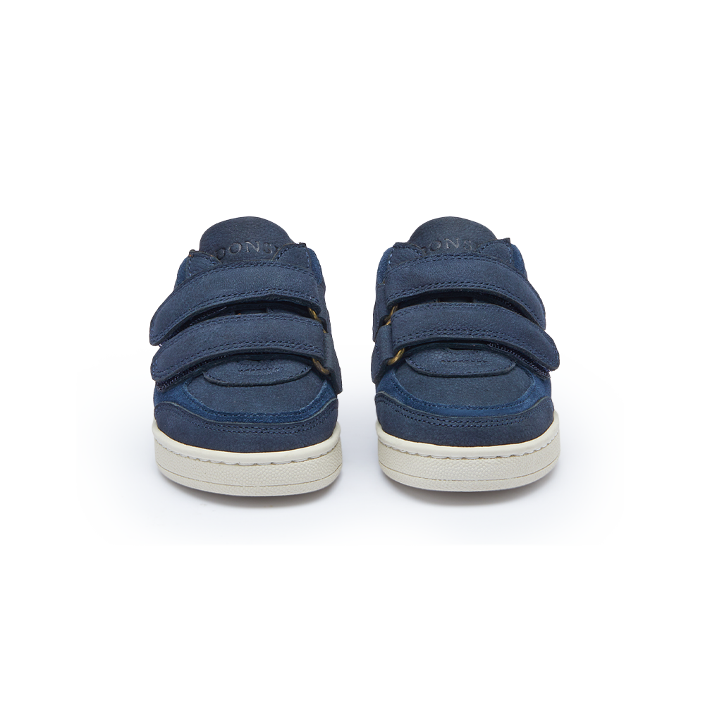 Jeyo Sneakers | Navy Betting Leather