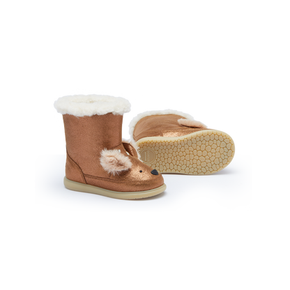 Meloniek Boots | Deer | Bronze Metallic Leather