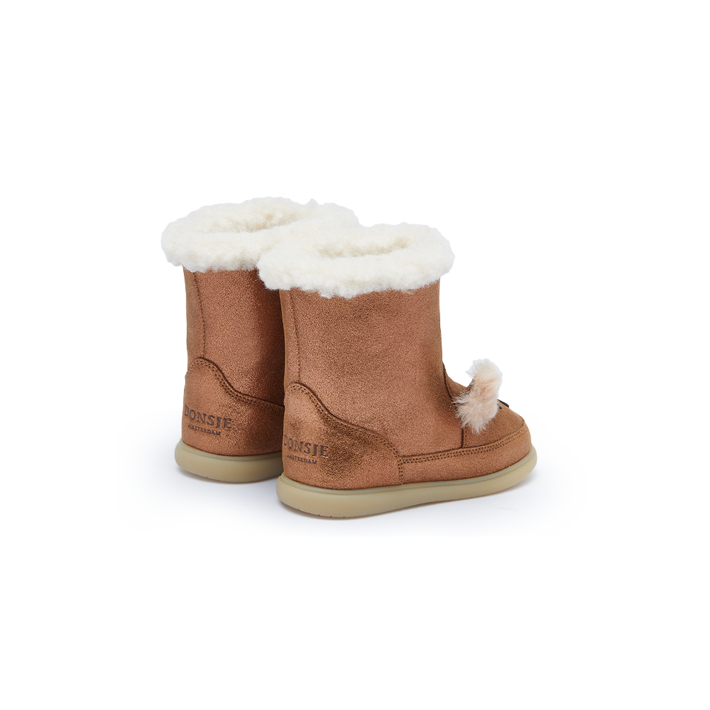 Meloniek Boots | Deer | Bronze Metallic Leather