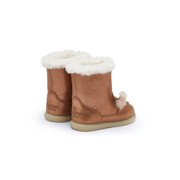 Meloniek Boots | Deer | Bronze Metallic Leather