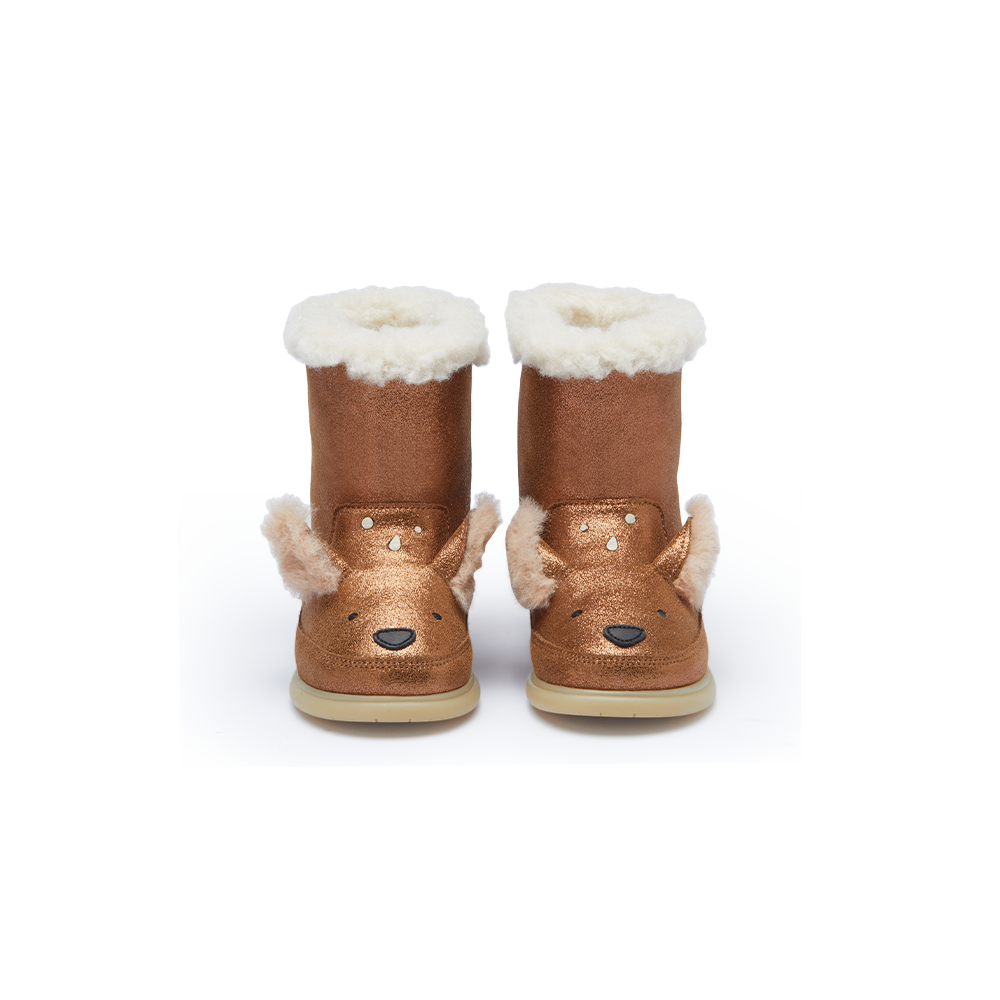Meloniek Boots | Deer | Bronze Metallic Leather