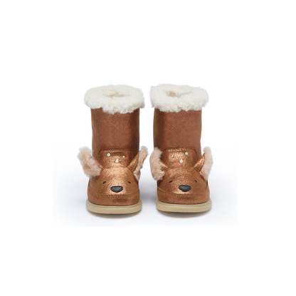 Meloniek Boots | Deer | Bronze Metallic Leather