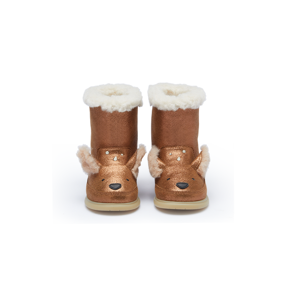 Meloniek Boots | Deer | Bronze Metallic Leather