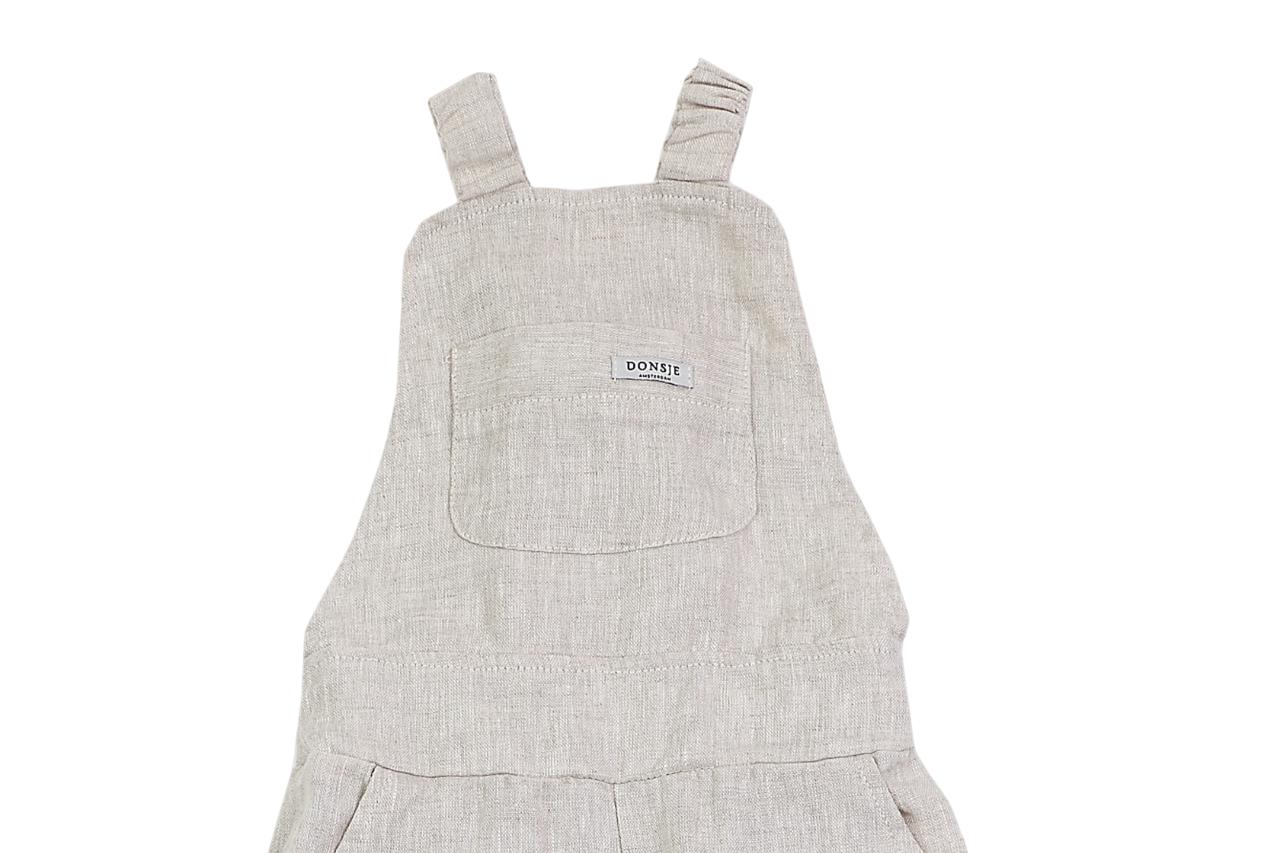 Jeffrey Linen Overall | Natural Linen