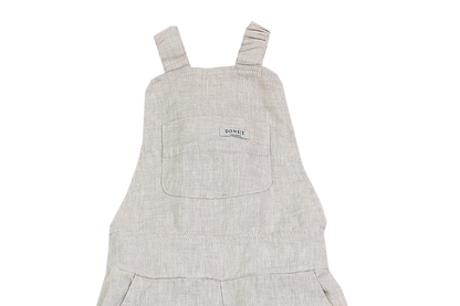 Jeffrey Linen Overall | Natural Linen