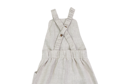 Jeffrey Linen Overall | Natural Linen