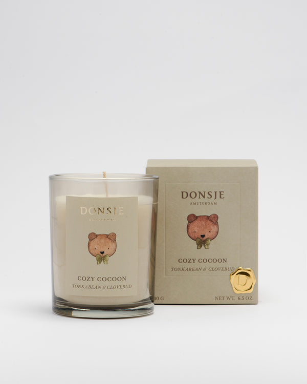 Cozy Cocoon Scented Candle | Tonkabean & Clovebud
