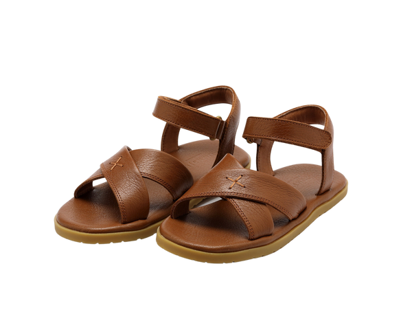 Qotis Sandals | Cognac Leather