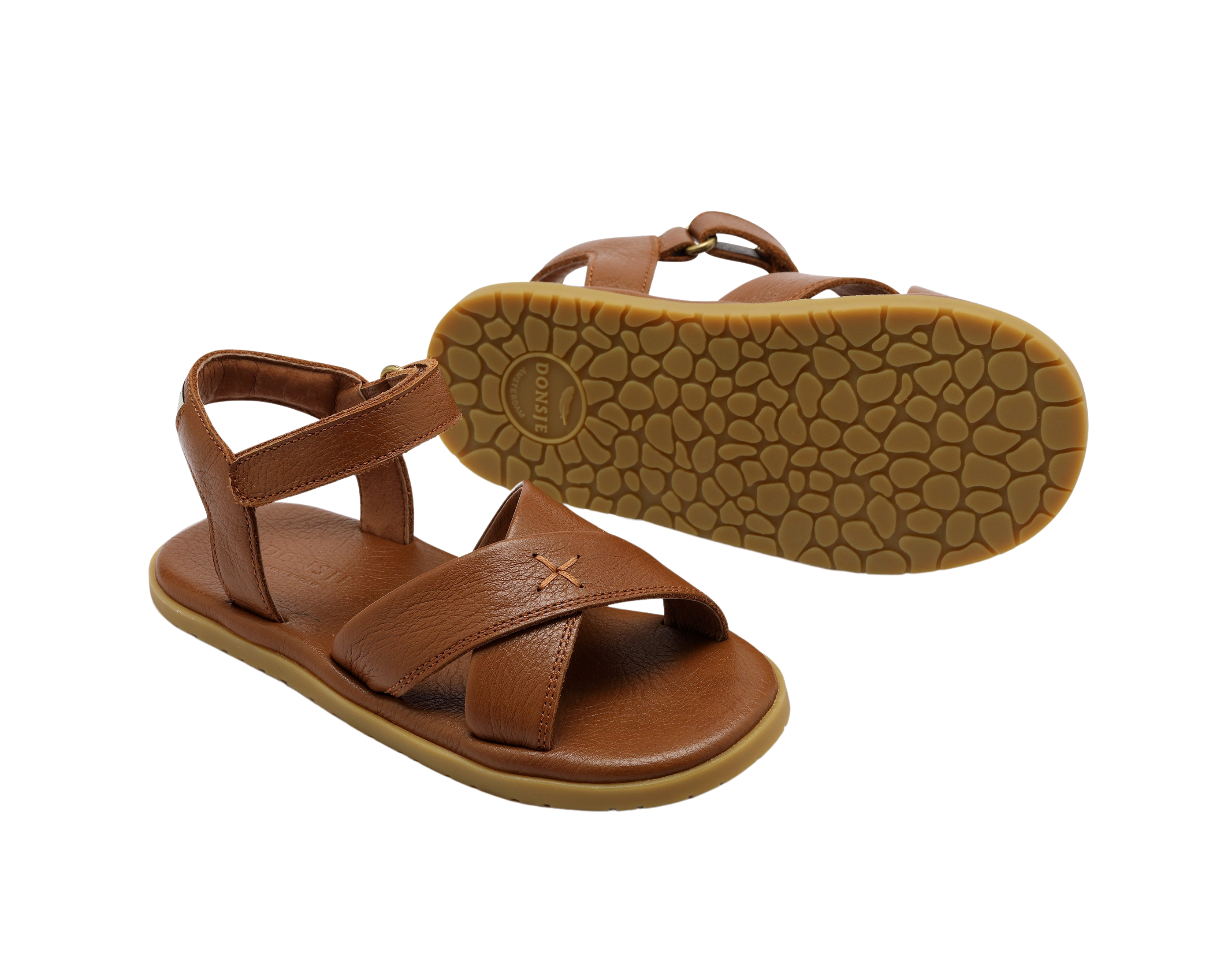 Otis Sandals | Cognac Leather