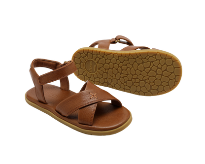 Otis Sandals | Cognac Leather