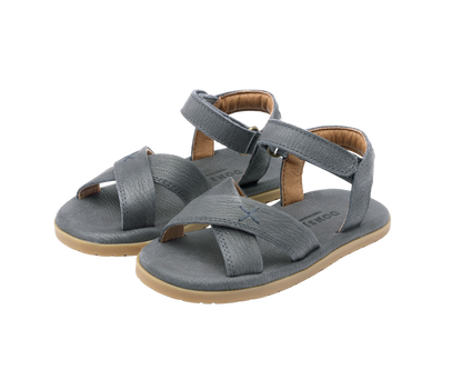 Botis Sandals | Petrol Leather