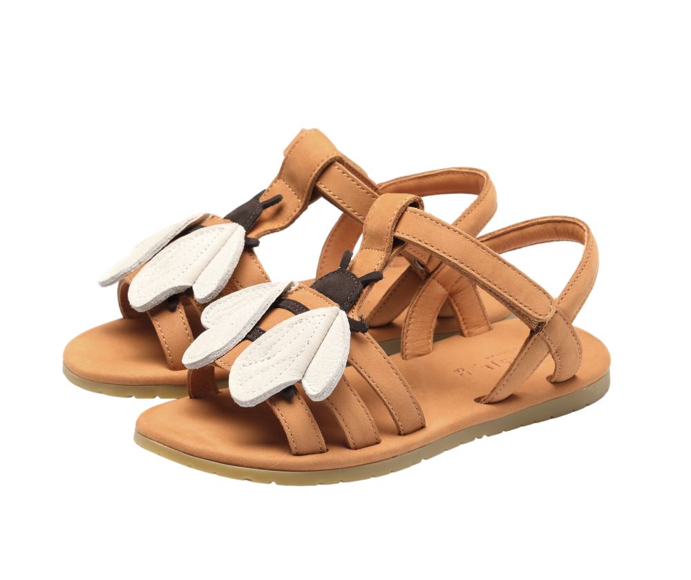 Iles Sky Sandals | Bee | Toffee Nubuck