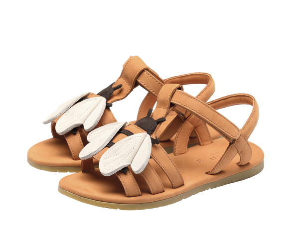Iles Sky Sandals | Bee | Toffee Nubuck