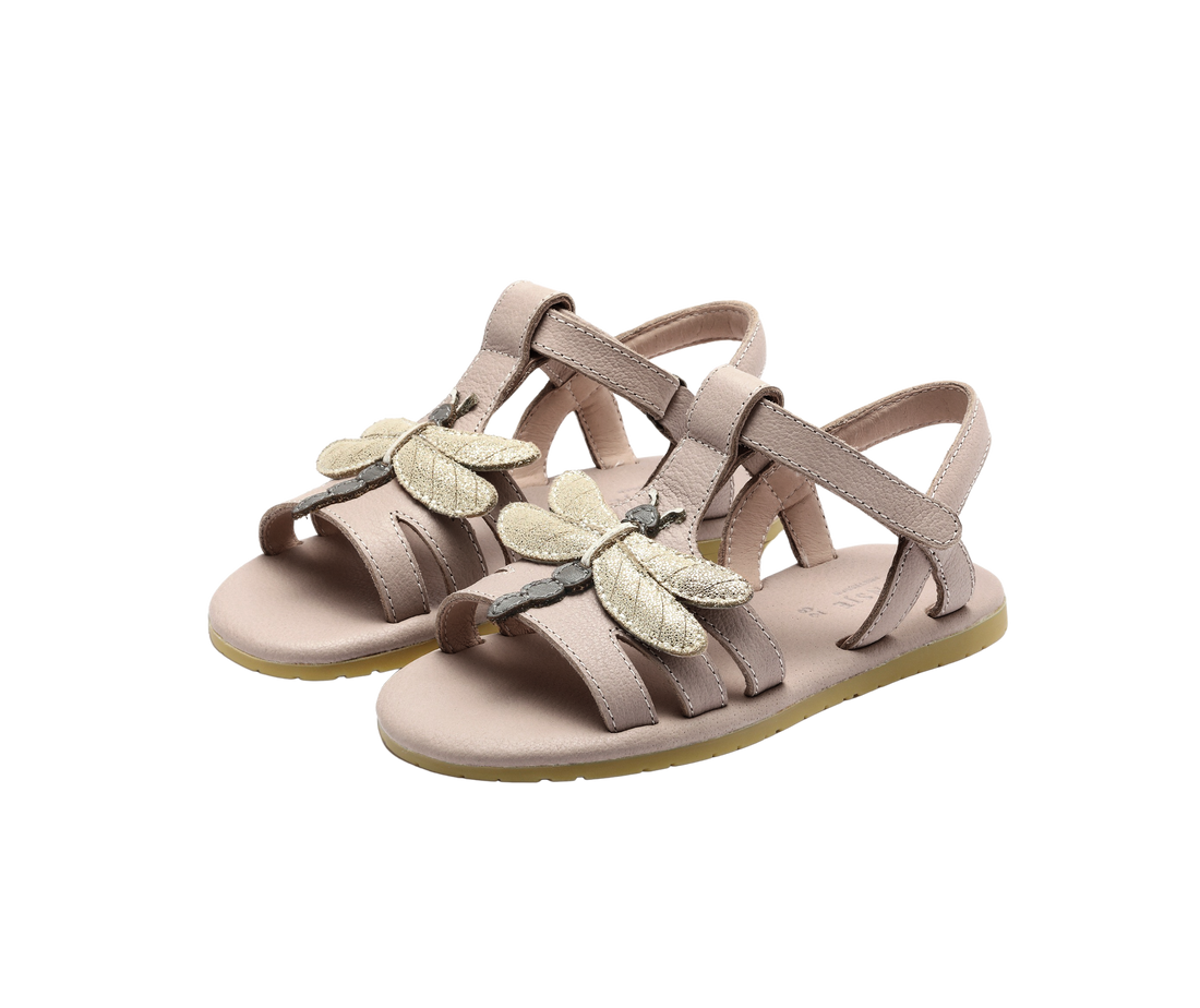 Qiles Sky Sandals | Libelle | Soft Lavender Leather