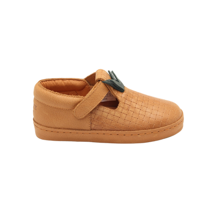 Bowi Shoes Pineapple Caramel Leather