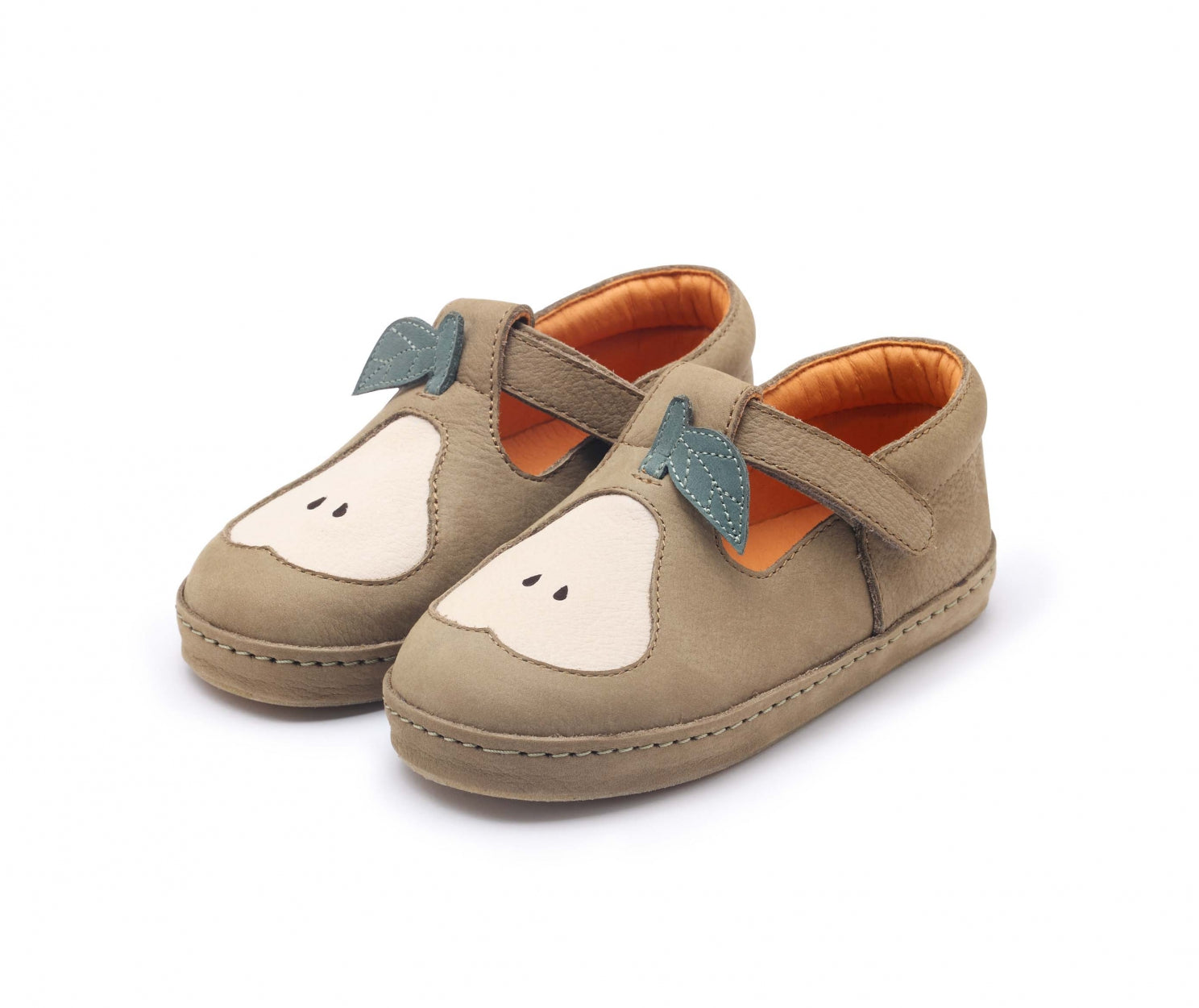 Qowi Shoes | Pear | Sage Betting Leather