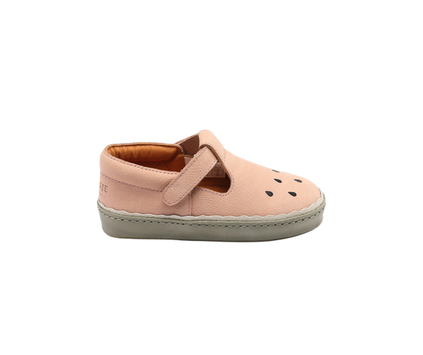 Bowi Shoes | Watermelon | Coral Betting Leather